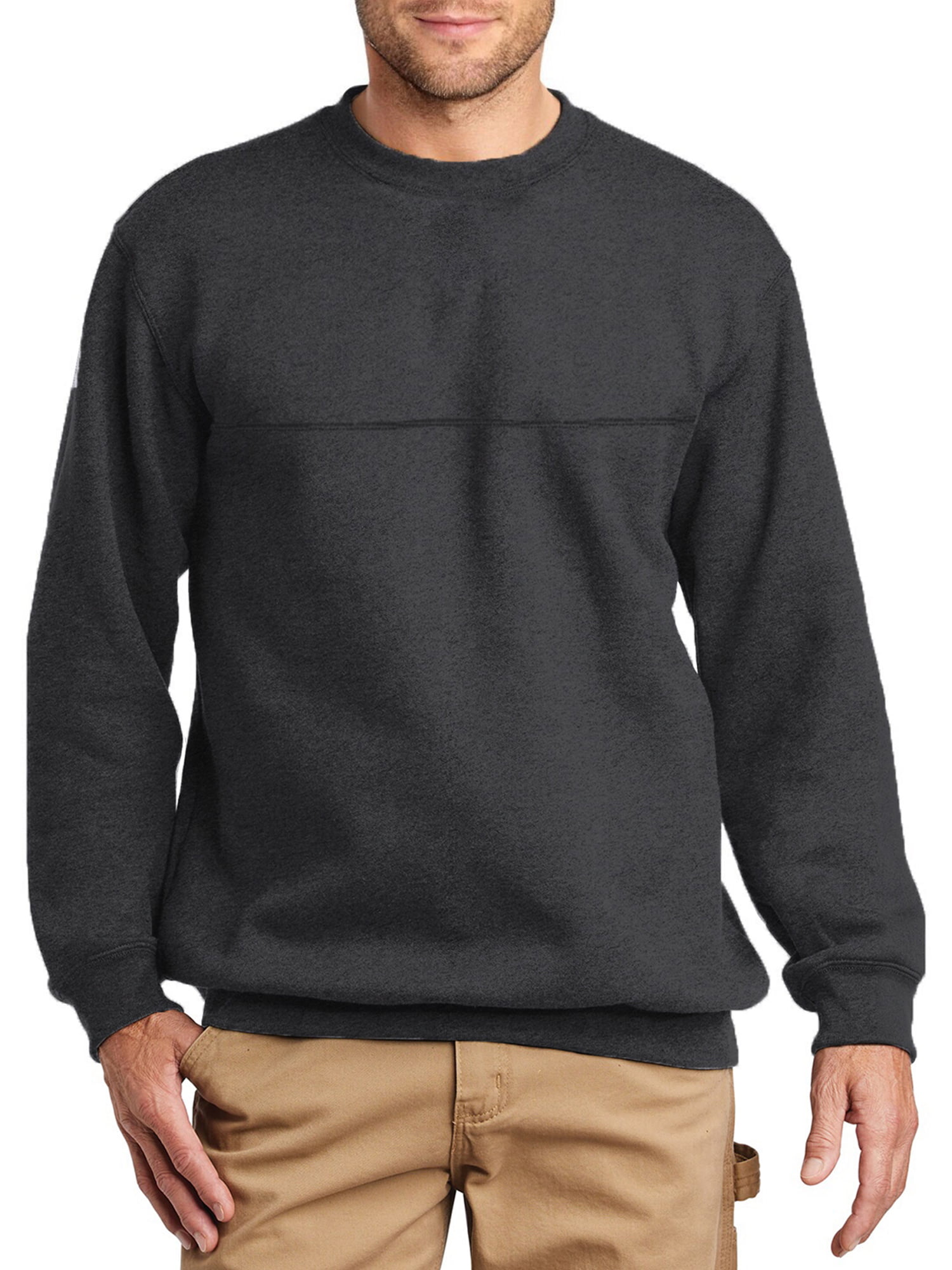 North Hudson Outfitters Men's Sueded Fleece Sweatshirt - Walmart.com