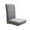 Gray, variant on Arestory Velvet Stretch Chair Covers for Dining Room Set of 1, Soft Fit Removable Washable Kitchen Chair Slipcover Protector (Grey)