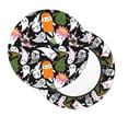 thumbnail image 3 of Round Bar Stool Seat Covers, halloween cute ghost cartoon Elastic Round Chair Cover Stool Seat Slipcover Bar Stool Cushions Round Pad for 12-14 inch, 3 of 7
