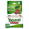 Beano Extra Strength, Gas Prevention & Digestive Enzyme Supplement, 30 Count
