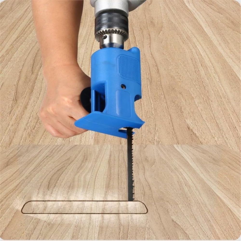 Household Electric Drill Modified Accessories Saw Reciprocating Blade Saw Drill Woodworking Tools