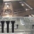 thumbnail image 5 of Replacement WB02X24790 Gas Stove Grate Bumpers Rubber Feet for GE Range Burner Cafe Stove Top Cooktop 20 Pack, 5 of 12
