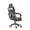 White, variant on Flash Furniture X40 Faux Leather High Back Gaming Chair with Footrest, 280 lb, Black
