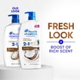 thumbnail image 3 of (4 pack) Head and Shoulders 2 in 1 Dandruff Shampoo and Conditioner, Hydrating Coconut, 28.2 fl oz, 3 of 12
