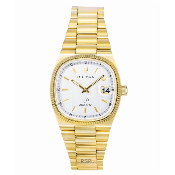 Bulova Super Seville Men's Gold-Tone Quartz Watch 97B223