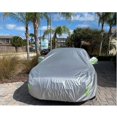 thumbnail image 3 of Cubierta de coche sedán shamjiam Impermeable XL XXL plata Funda universal para coche completo, 3 of 8