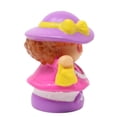 thumbnail image 2 of Replacement Part for Collectible Fisher-Price Little People Tea Party Dollhouse Playset B3004 - Replacement Maggie Figure Dressed in Pink Dress wearing Hat, 2 of 6