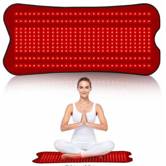 CNV 330 LED Red Light Therapy Wrap 660nm 850nm Infrared Adjustable Timer Intensity Body Use Mat