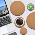 thumbnail image 6 of Cork Helpful DIY Craft Projects Indoor And Outdoor Flower Pots Round For Gardening Plant Mat, 6 of 23