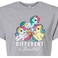 thumbnail image 3 of My Little Pony - Different Is Beautiful - Junior's Cropped Tee, 3 of 5