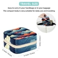 thumbnail image 5 of Cloud Travel Portable Jewelry Stand and Organizer Box - Square Storage Box for Rings, Earrings, Necklaces, Bracelets, and More - Suitable for Girls and Women - Jewelry Boxes for Travel, 5 of 6