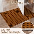 thumbnail image 2 of 2x3 Entryway Rug Bathroom Rugs for Front Door Bedroom Kitchen, Washable Vintage Print Carpet, Floor Mat with Non Slip Backing, 2 of 8