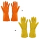 thumbnail image 4 of Kearding 1 par/set de guantes duraderos para lavar platos, guantes de goma para fregar la cocina, guantes para lavar frutas, verduras, baño, jardín, Cocina y Comedor naranja L Kearding HA001006-02, 4 of 8