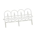 thumbnail image 3 of LOVIVER Decorative Garden Fence Panel Backyard Privacy Outside Stairs Garden Fencing White, 3 of 8