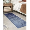 thumbnail image 4 of Rugs.com Angelica Collection Rug – 6 Ft Runner Blue Medium Rug Perfect For Hallways, Entryways, 4 of 9