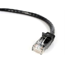 Patch cable RJ-45 M-M 3 ft CAT 6 black