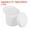 White, variant on Uxcell Empty Plastic Paint Pail with Sealing Lid 0.04 Gallon White 2 Pack