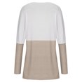 thumbnail image 4 of Tops para mujer Camisas Blusas Elegantes Camisas casuales de manga larga Moda Impreso Cuello redondo Blusa de otoño Pullver Odeerbi ODB-5, 4 of 8