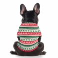 thumbnail image 4 of Christmas Dog Pajamas Xmas Pet Pjs with Snowman Elk Patterns Christmas Dog Onesie Jumpsuits Jammies Clothes Stretchy Shirts Comfy Outfit Costume Apparel for Small Medium Large Dogs, 4 of 5