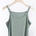 thumbnail image 5 of Sakmal Cotton Nightgowns Women Plus Size Night dress Green Sleeveless Nightgowns for Women, 5 of 5