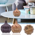 thumbnail image 1 of Xihbxyly Minihumidificador, Funcionamiento Silencioso, Difusor de Aroma de 400 Ml, Diseño de Veta de Madera, Antiestrés, Hidratación de La Piel, Ambiente Relajante, Decoración para El Hogar y La Ofic, 1 of 7