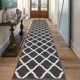 thumbnail image 1 of Alfombra SHACOS, 60 x 305 cm, antideslizante, lavable, color gris oscuro, 1 of 8