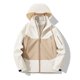 thumbnail image 1 of Puntoco Chaqueta De Invierno Informal Con Capucha Y Bolsillos Con Cremallera Y Manga Larga Para Hombre, 1 of 4