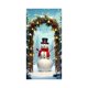 thumbnail image 2 of Adornos navideños, regalos navideños, cortina navideña de 35 x 72 pulgadas, decoración navideña para puerta y pared, festival, fiesta, poliéster., 2 of 6