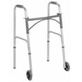 thumbnail image 2 of Two Button Folding Walker with 5'' Wheels  Case of 4, 2 of 2
