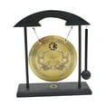 thumbnail image 4 of Adorno de gong Soporte para gong Mini campanas de viento Escritorio de latón Fengshui Gong Adorno de gong Estilo B, 4 of 9