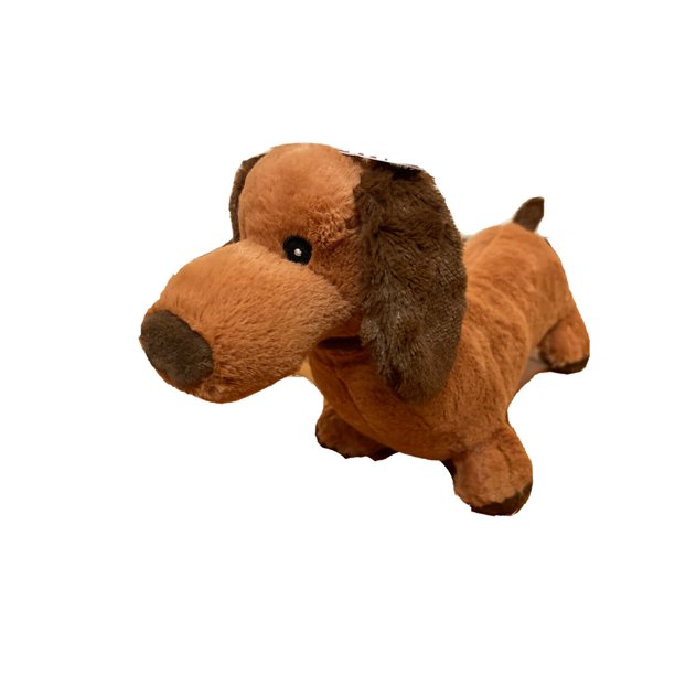 Kellypet 14’’ Brown Long Body Dog Toy W/Squeaker