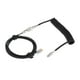 thumbnail image 5 of Cable en espiral de 1,8 m, micro/USB/5 V/4 A, escalable, tipo C, en espiral/Tipo C a USB Negro, 5 of 5
