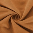 thumbnail image 6 of DailyTrove Women's Long Sleeve Crew Neck Tracksuit - Solid Color, Loose Fit, Fall & Casual Daily Wear,Brown, 6 of 6
