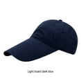thumbnail image 4 of ZheElen Lightweight And Breathable Fishing Sun Hat Adjustable Multiple Colors Available Baseball Caps Hats blue, 4 of 6
