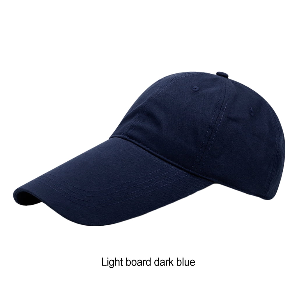 kurtrusly Wide Application Baseball Hat Lightweight And Comfortable Multiple Colors Available Adjustable Caps blue