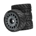 thumbnail image 3 of Xuanheng 4 Pcs Pneus de Roues RC Accessoires d'Installation Facile pour 1:10 XV02 Gris, 3 of 8