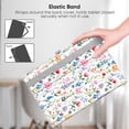 thumbnail image 2 of Fintie Universal Stand Cover for 9" 10" 10.1" - [Hands Free] Multi-Angle Viewing Case with Pocket for 9-10.9 inch TCL, ECOPAD, COOPERS CP10, FEONAL K118, TECLAST Tablet, Flower Fantasy, 2 of 9
