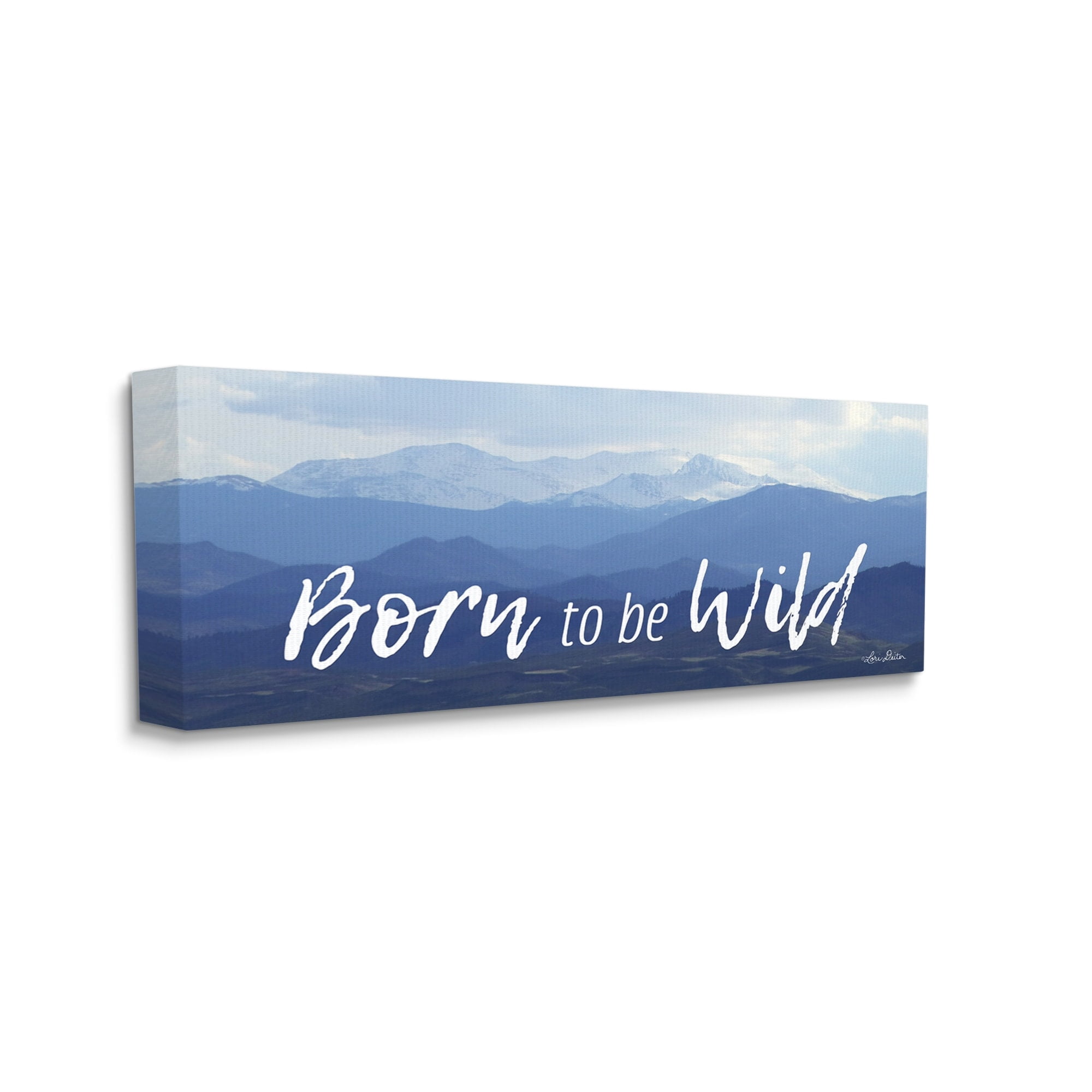 Stupell Industries Born to be Wild Outdoor Adventure Panoramic Sky,24 x 10, Design by Lori Deiter