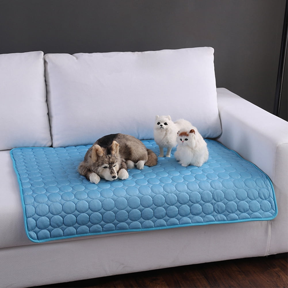 Roofei Dog Cooling Mat Pet Cooling Pads For Dogs Cats Self Cooling Mat For Dogs Ice Silk Mat Cooling Blanket Cushion