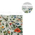 thumbnail image 5 of Yayeee Shower Curtain with Hooks 72"x72" Waterproof Fabric Bathroom Hanging Decor, Green Floral Pattern, 5 of 5