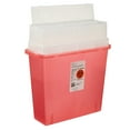 thumbnail image 2 of Sharps-A-Gator? Sharps Container, Plastic, Translucent Red, 1/Each (213848_EA), 2 of 2