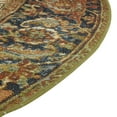 thumbnail image 3 of Unique Loom Outdoor Traditional Collection Area Rug - Nosara (7' 10" Round Rust Red/Beige), 3 of 6
