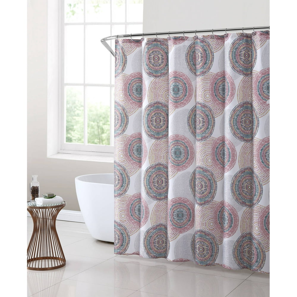 Mainstays Cayden 70x72 Polyester Shower Curtain Set, 13 Piece Walmart
