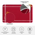 thumbnail image 3 of Pure Red Door Mat Indoor Outdoor, Simple Solid Color Non Slip Welcome Mat with Rubber Backing, Absorbent Fabric Front Door Mats Entryway Rug for Home Patio Entrance 20"x31.5", 3 of 8