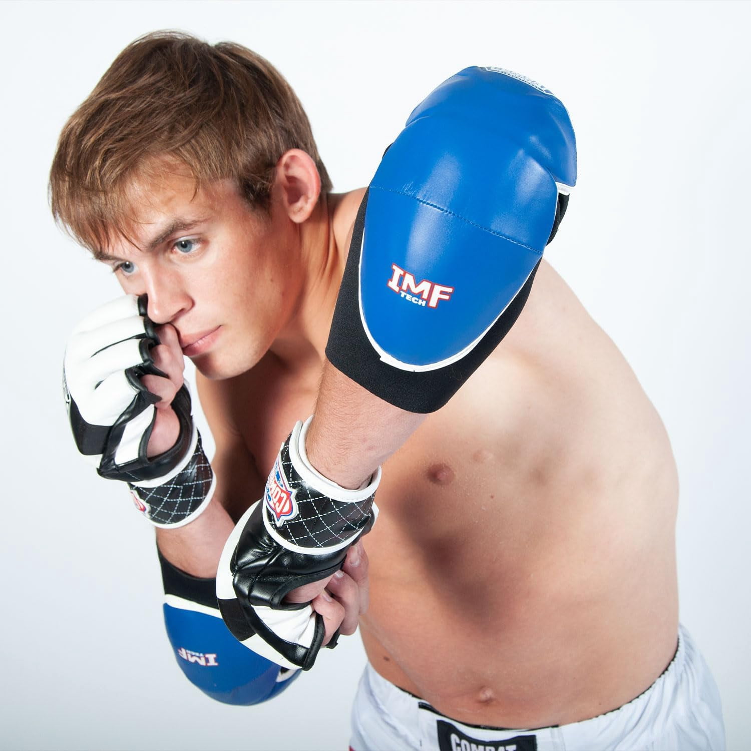 Combat Sports Advanced IMF Tech™ Striking Elbow Pads Regular Blue / Black