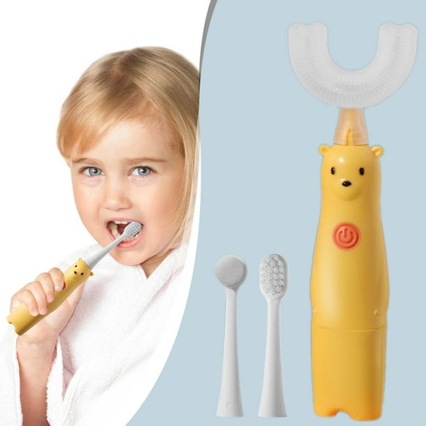 Electric Children'S Toothbrush Baby Kids New Cartoon Soft Bristles Oral