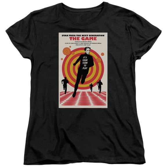 Star Trek Tng Season 5 Episode 6 Women's T-Shirt Black