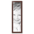 thumbnail image 2 of ArtToFrames 11" x 40" Honors Mahogany with Gold Picture Frame, 11x40 inch Brown Wood Poster Frame (WOM-5156), 2 of 7