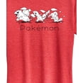 thumbnail image 3 of Pokémon - Sketched Starters-  Women's Short Sleeve Graphic T-Shirt, 3 of 5