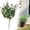 H, variant on Artificial Plants Outdoor 1 Pcs, Faux Greenery Plants Outdoor UV Resistant Silk Plants with Stems, Fake Plants for Outside Planter Front Porch Patio Pathway Decoration